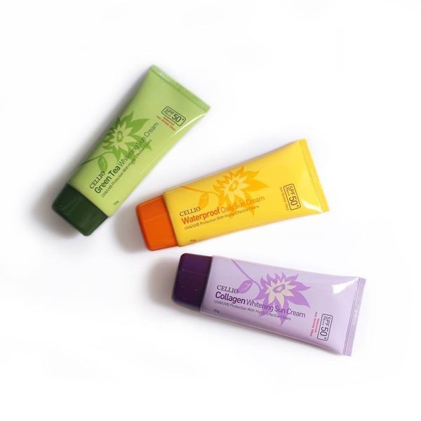 Kem chống nắng Cellio SPF 50+ PA+++
