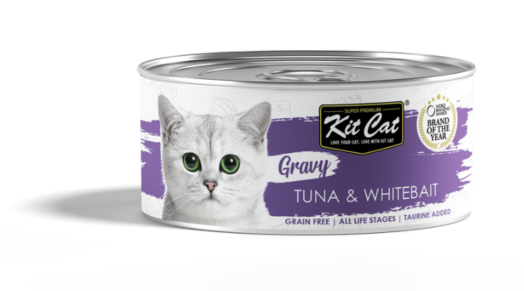 Pate Kit Cat Gravy cho mèo 70g