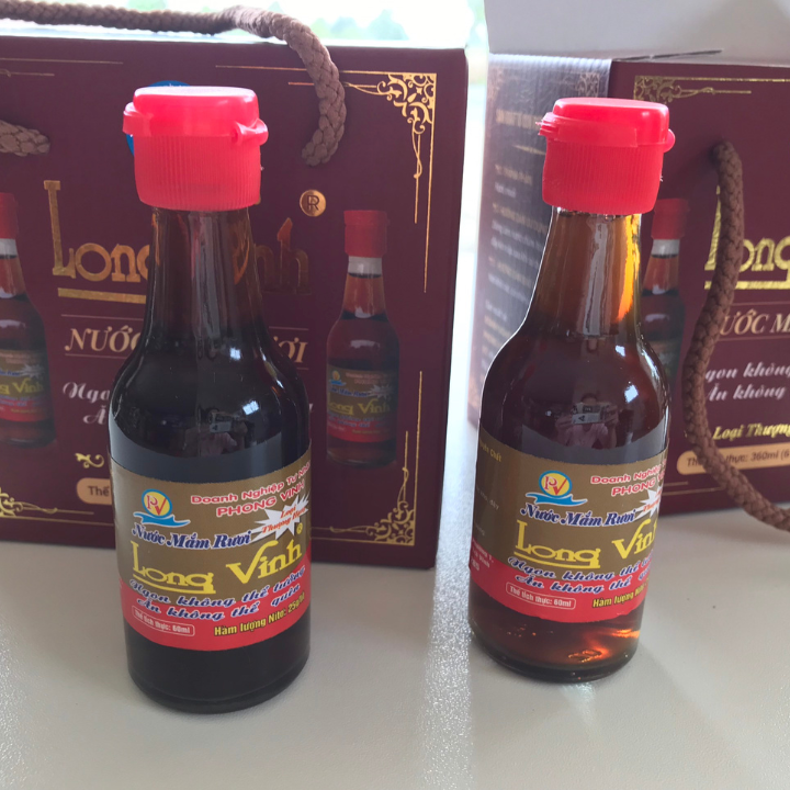 NƯỚC MẮM RƯƠI THƯỢNG HẠNG (6 chai x 60 ml)