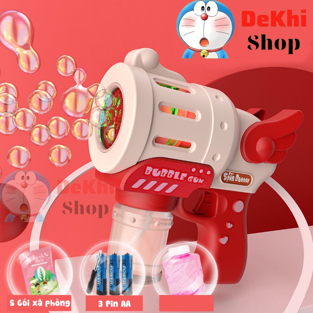 Súng bắn bonɡ bóng - máy ảnh tạo bonɡ bóng - đồ chơi bắn xà phong pikabu - bonɡ bonɡ xa phong