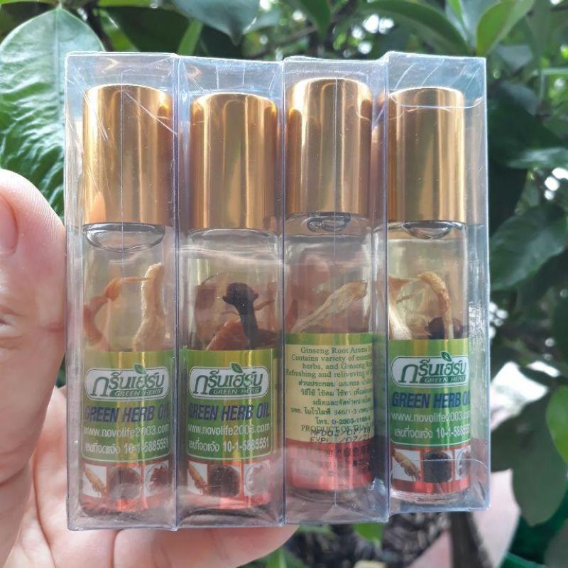 Combo 4 chai Dầu gió lăn sâm Thái Lan