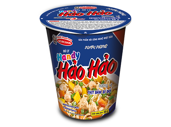 Combo 10 Ly Mì Ăn Liền Hảo Hảo Tôm Chua Cay 67g