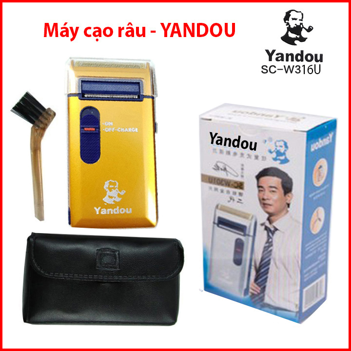 Máy cạo râu yandou ,máy cạo râu khô dễ dàng thay thế lưỡi