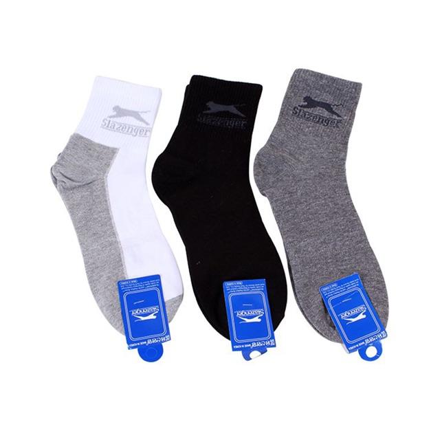 Bộ 5 Đôi Tất Vớ Slazenger Cổ Cao Hàn Quốc [Đủ Mầu]