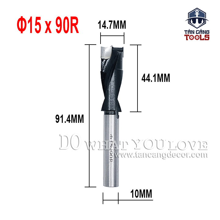 Mũi khoan ốc cam d15 wnew