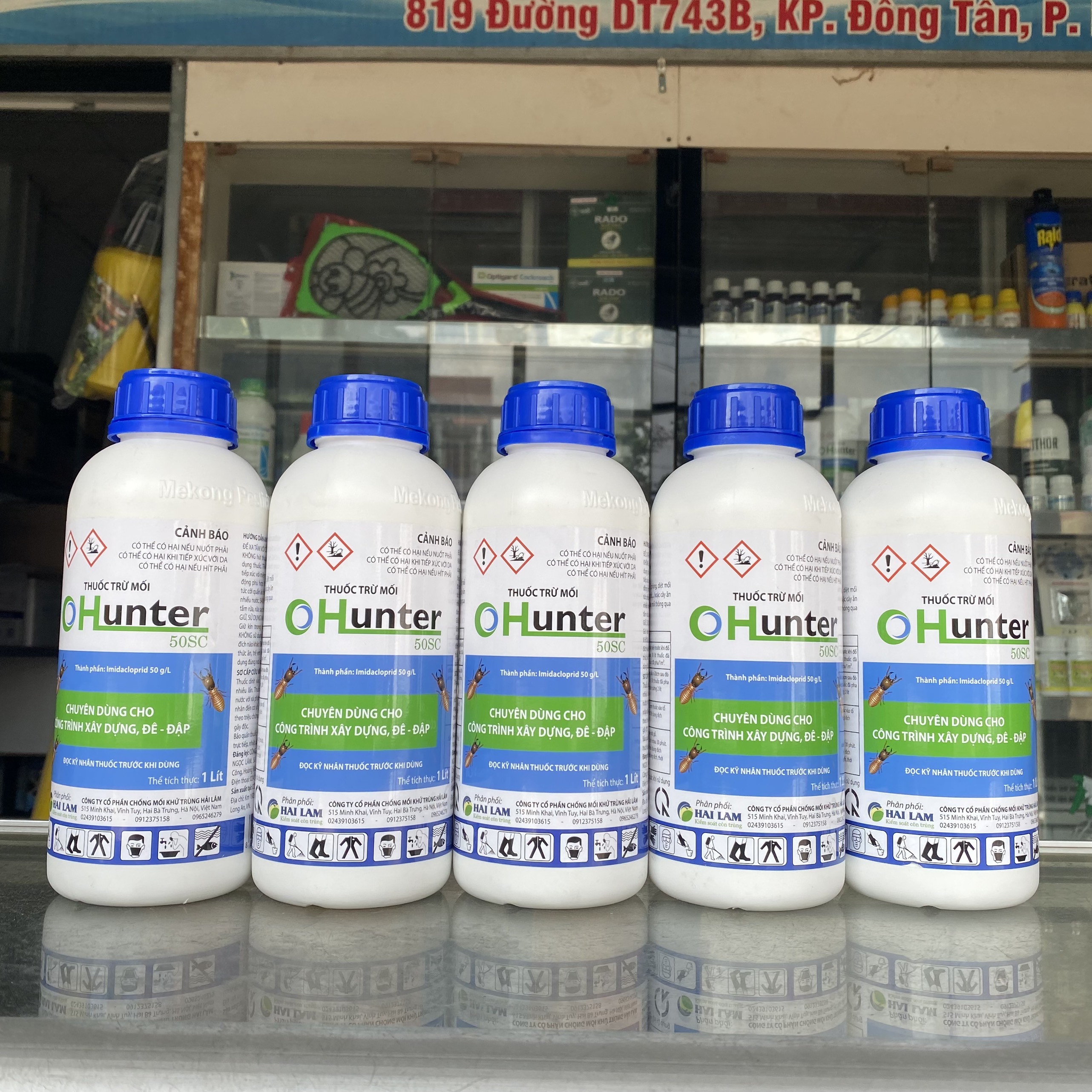 Thuốc diệt mối dạng nước HUNTER 50SC-1 lít