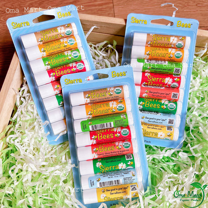 Organic Lip Balm Sierra bees (1 bar)
