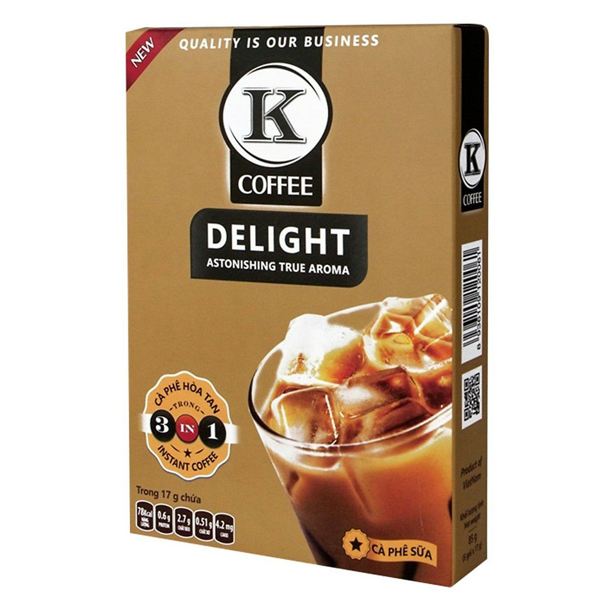 cafe sữa Hòa tan 3in1 .