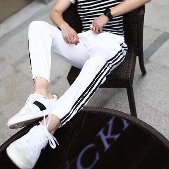 [HCM]Quần Jogger Unisex 3 Line Nam Nữ Đều Mang Được