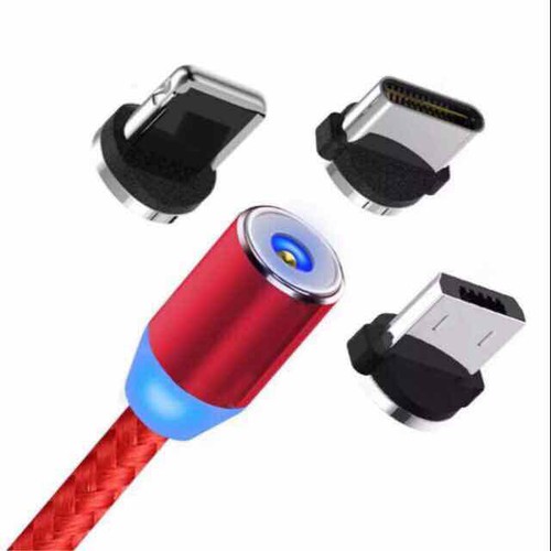 Cáp Sạc Nam Châm Đa Năng Xoay 360 Độ