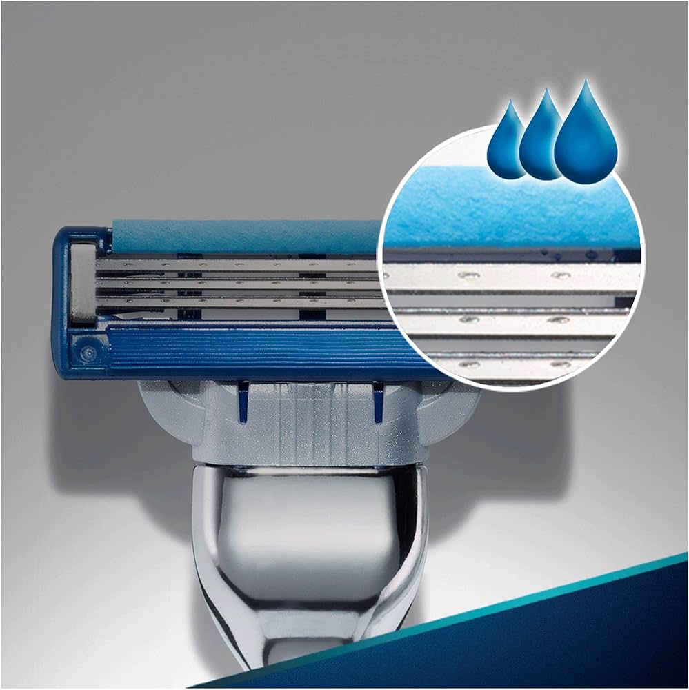 Hộp 4-8-12 lưỡi dao cạo râu Gillette Mach3