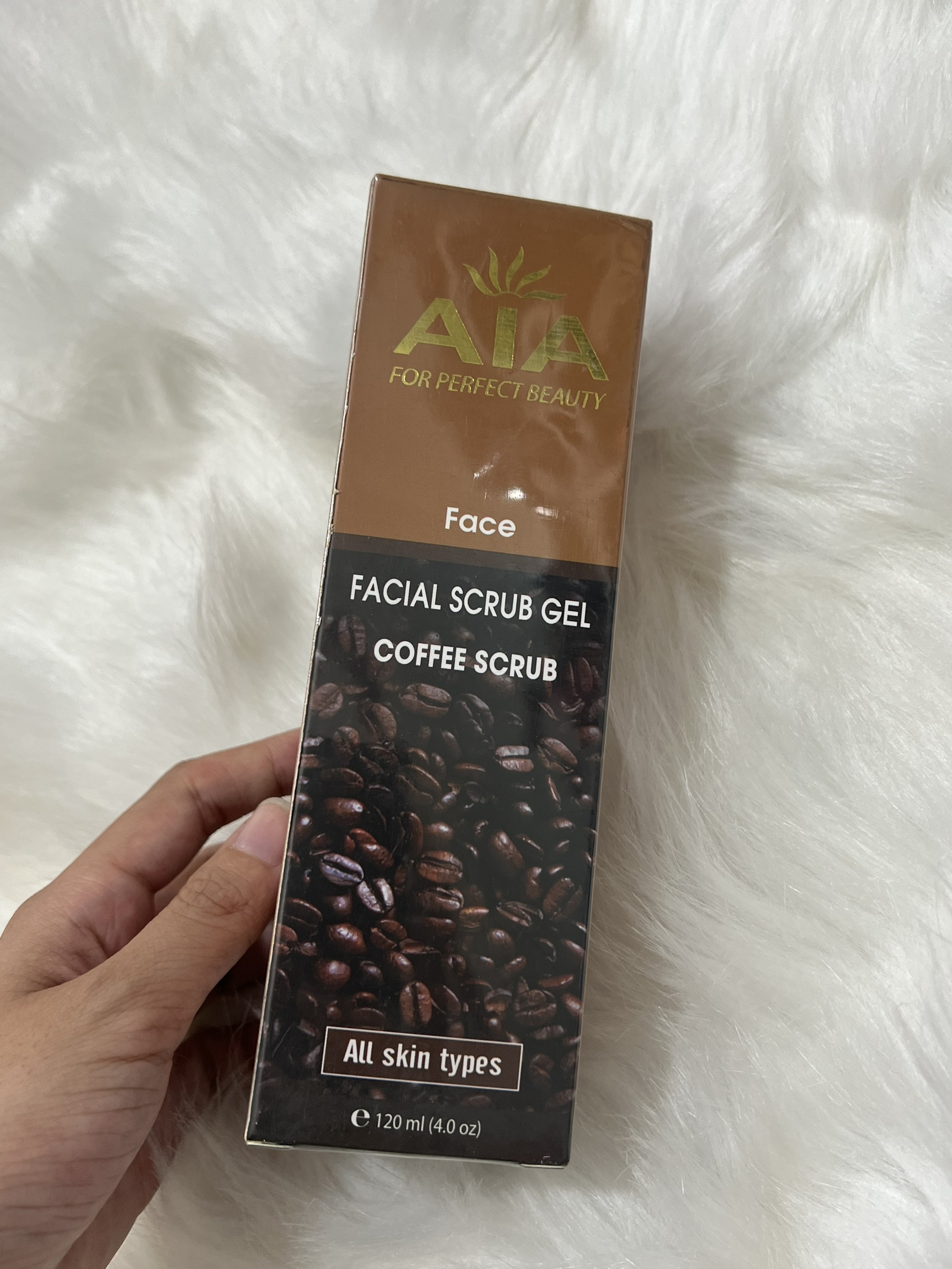 Gel tẩy tế bào da chết dành cho mặt AIA Coffee Scrub Face 120ml