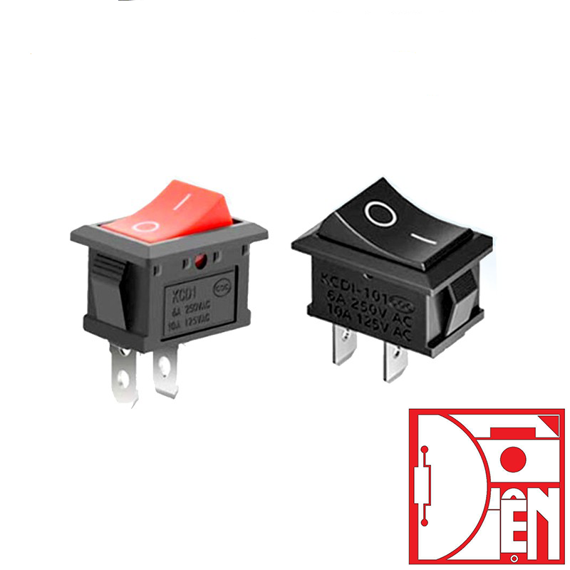 Công tắc KCD 1 6A-250VAC 10A-125VAC (10 chiếc)