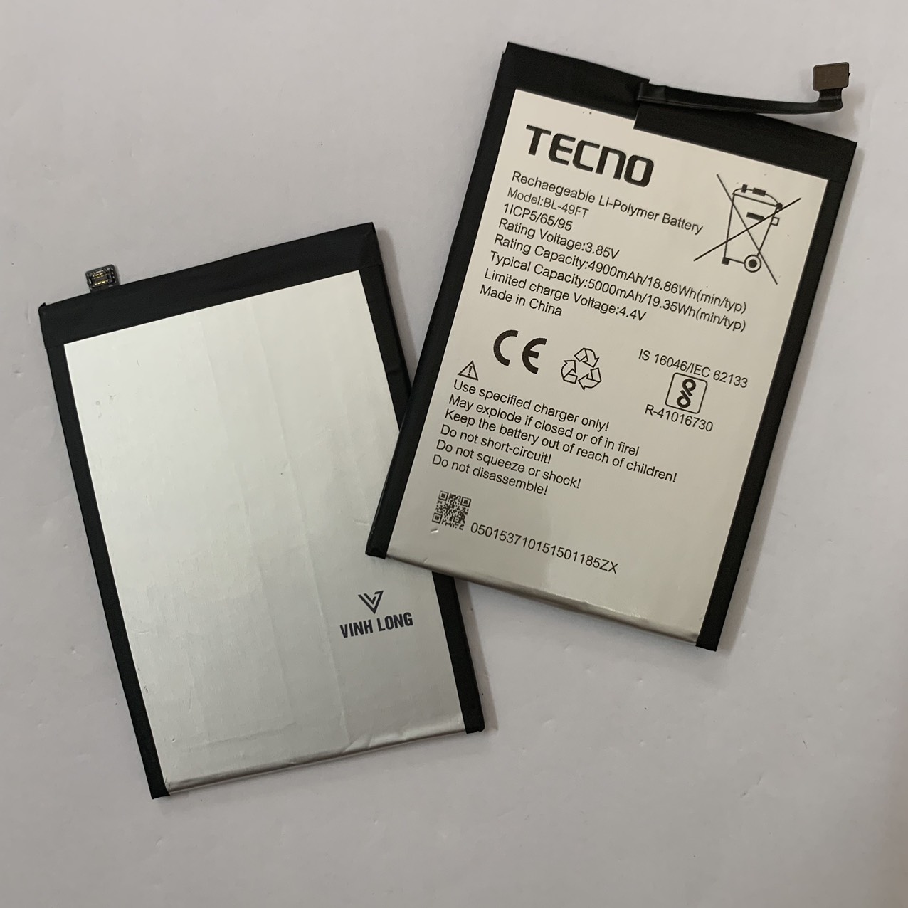Pin tecno ke7/ce7