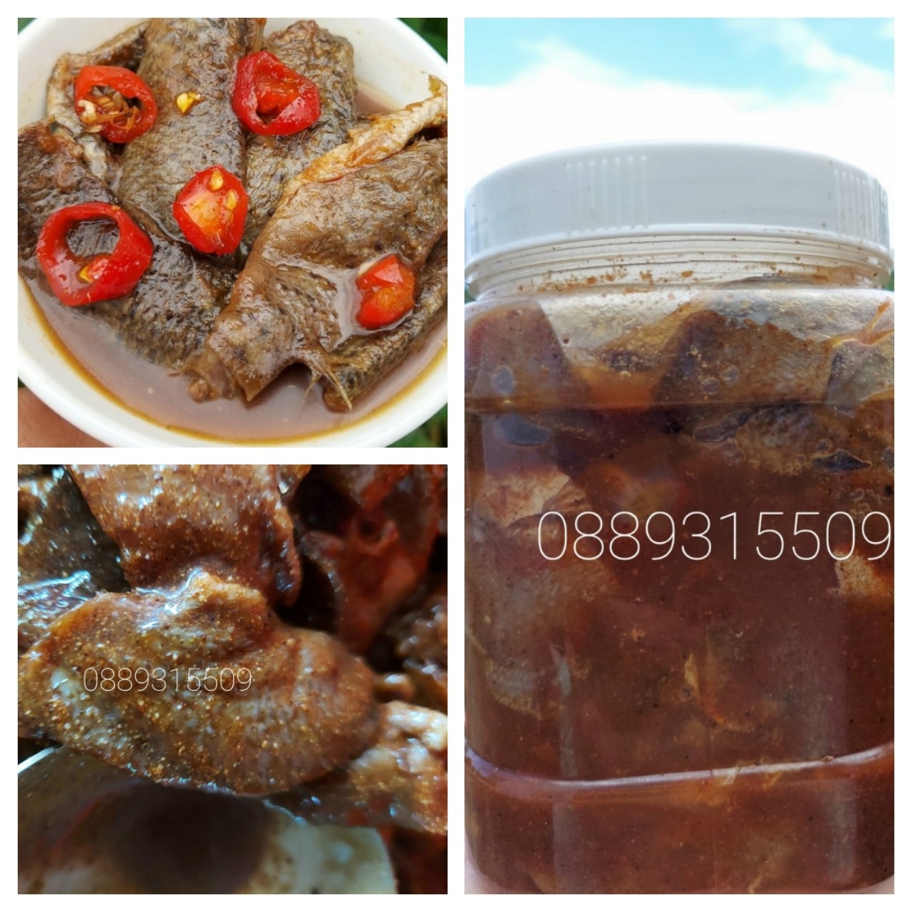 Mắm mặn cá rô đồng nhà làm thơm nứt mũi 1kg