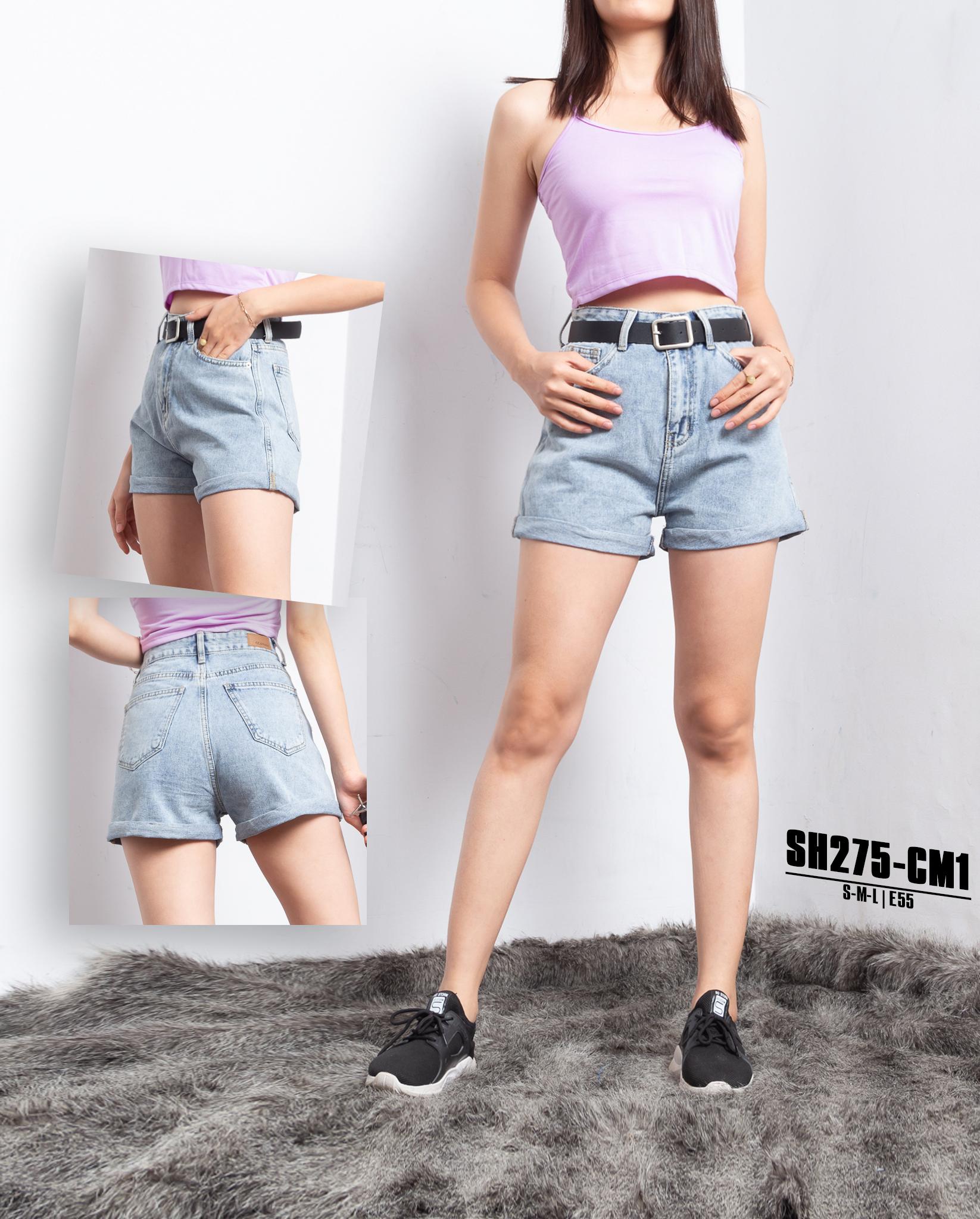 Quần short jean nữ Genmany