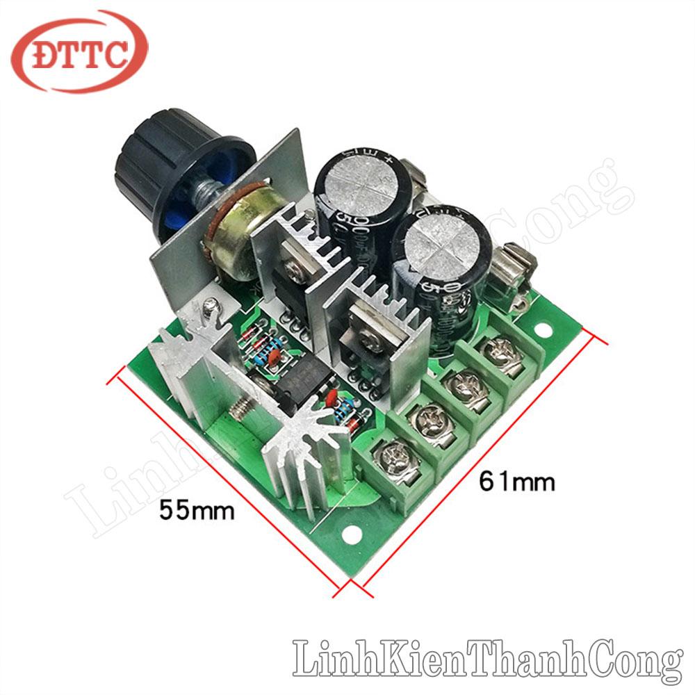 Module băm xung pwm điều khiển tốc độ động cơ dc 12v-40v 10a