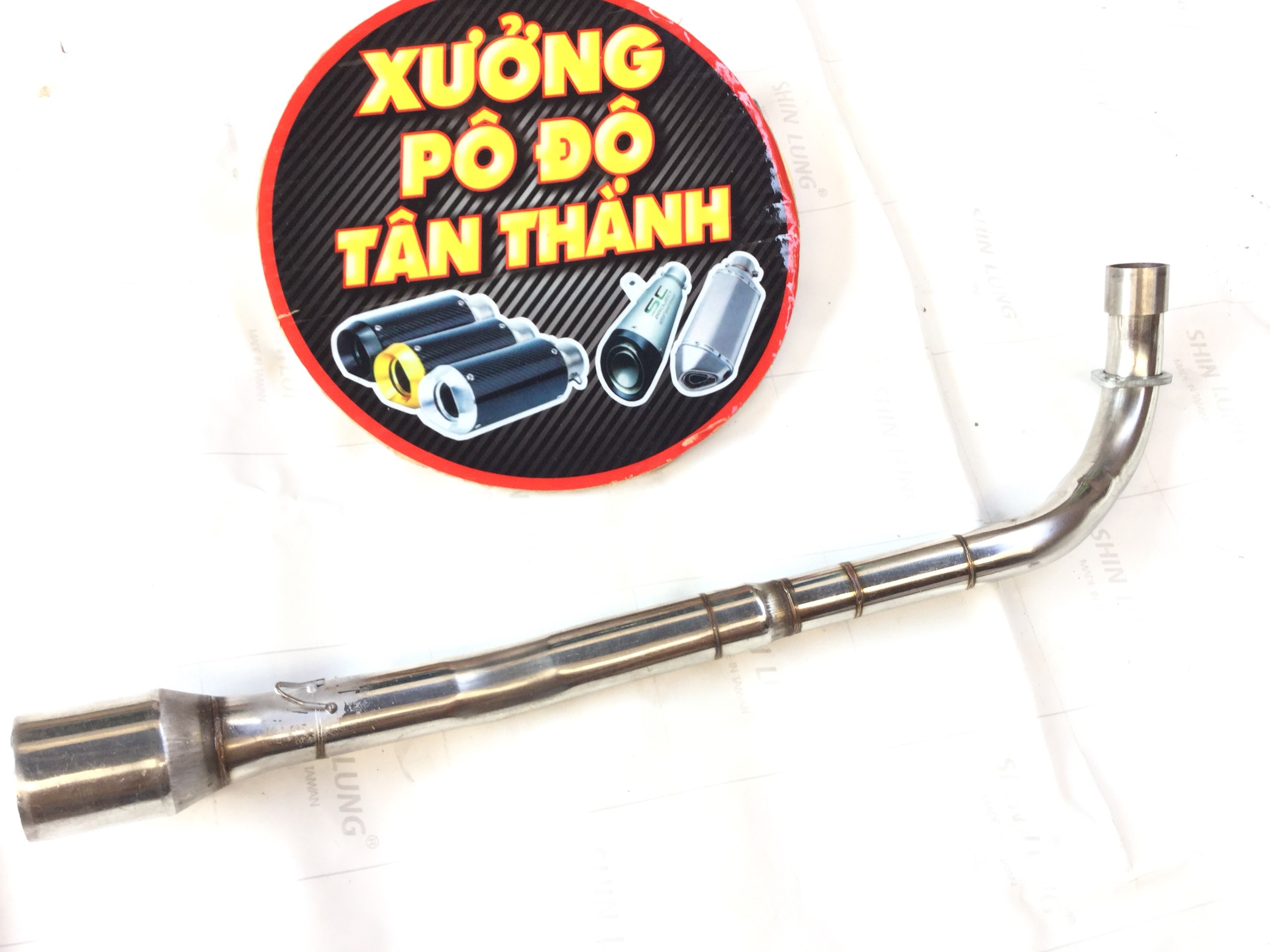 Cổ pô gắn lon pô độ cho xe sirius rc, jupiter, taurus,...,Sản Phẩm Chất Lượng, Gian Hàng Uy Tín, Giá Cả Cực Tốt, Mua Ngay.