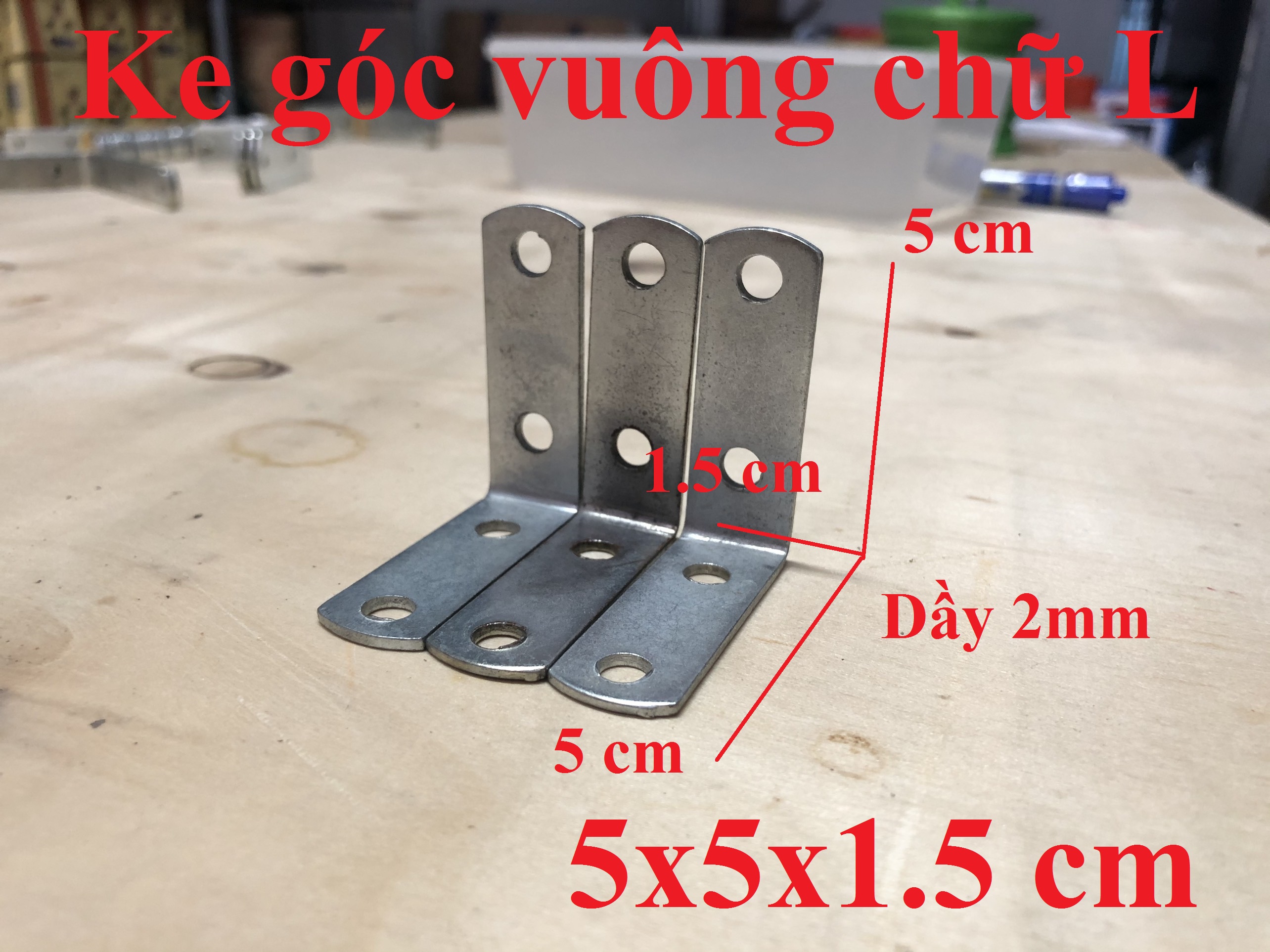 Ke góc vuông chữ L bản rộng 1.5cm