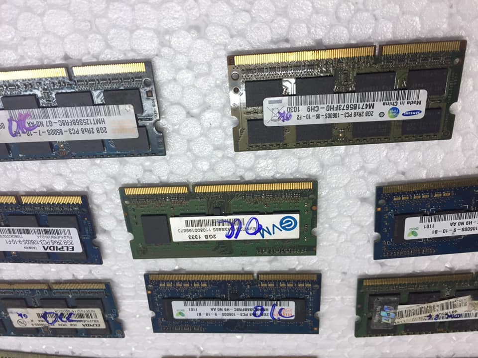 Ram DDR3 Laptop 2G Bus 1066 /1333