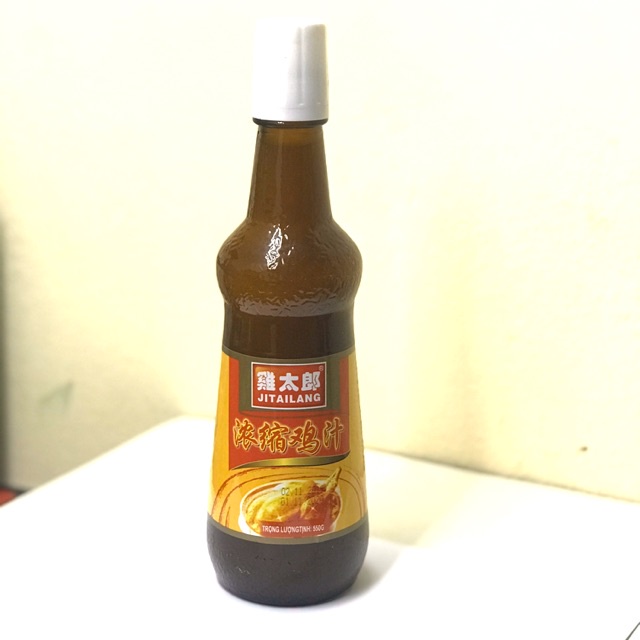 Nước cốt gà Jitailang 550g mẫu PET New