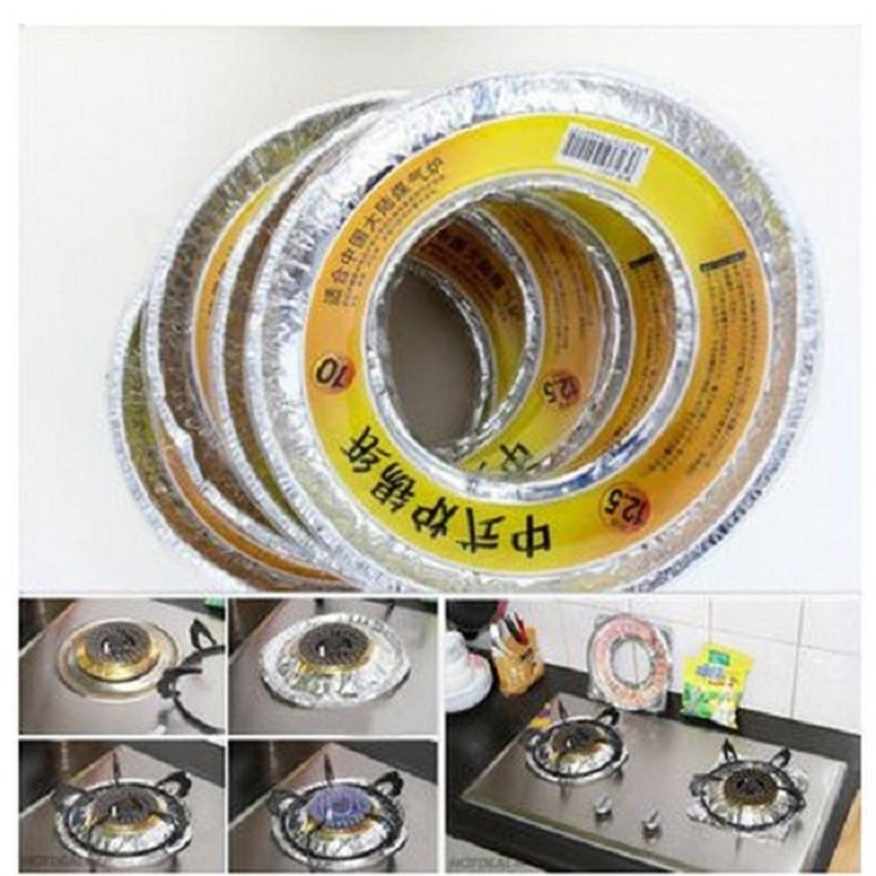 Combo 3 sét giấy bạc lót bếp ga