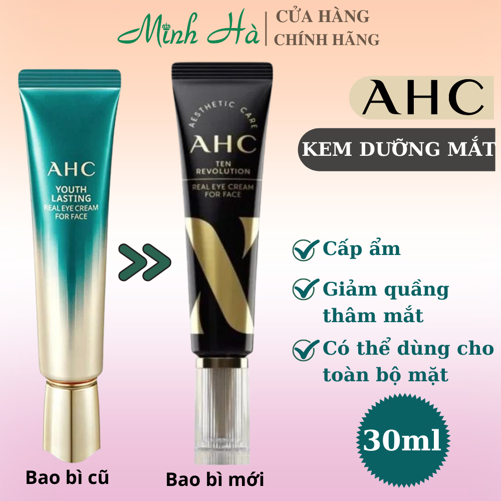 Kem mắt AHC Aesthetic Care Ten Revolution giúp dưỡng trắng và chống lão