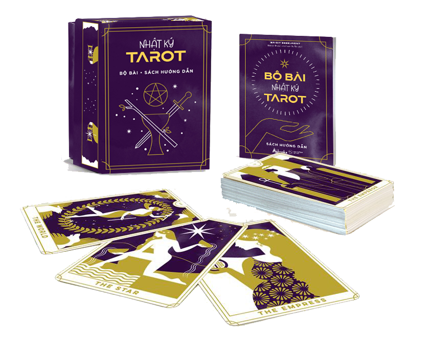 Sách - Bộ Bài Nhật Ký Tarot - Kèm Sách Hướng Dẫn