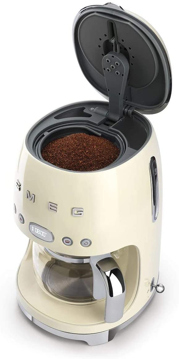 [Trả góp 0%]Máy pha cà phê nhỏ giọt cà phê phin Smeg DCF02CREU