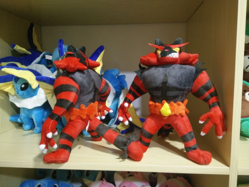 Gấu bông pokemon Incineroar (Gaogaen) 35cm