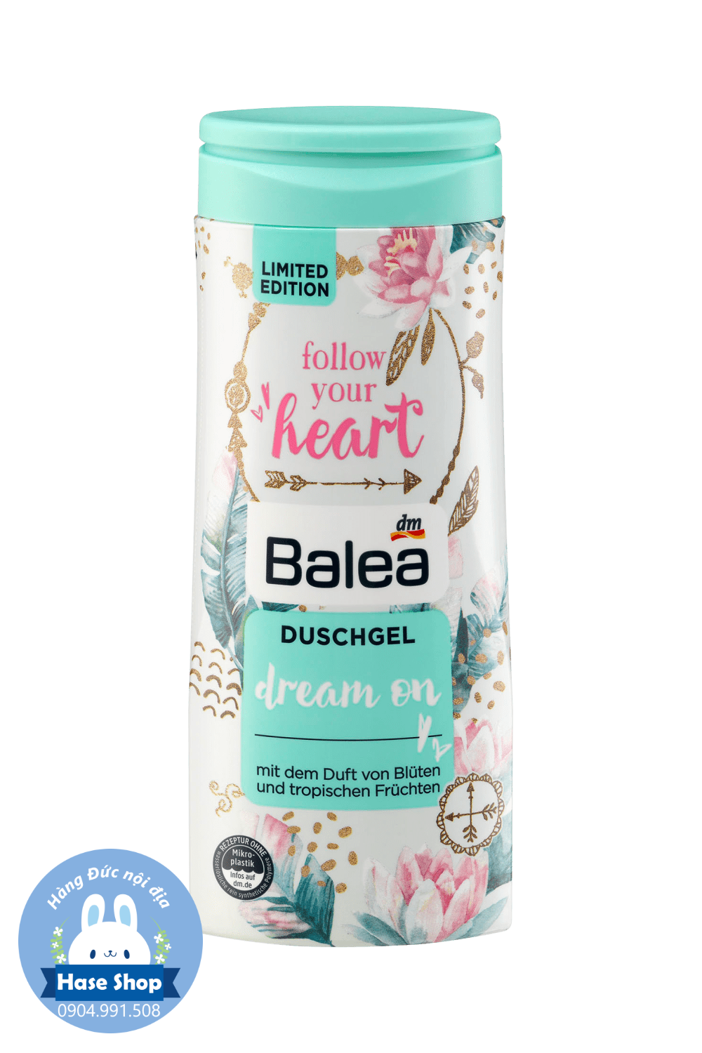 Sữa tắm Balea 300ml nội địa Đức đủ bill