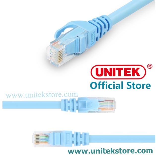 [UNITEK STORE] CÁP MẠNG LAN UTP CAT 6 - 5M UNITEK (Y-C 812ABL)