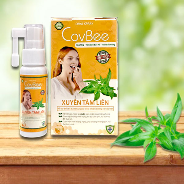 Xịt họng keo ong CovBee