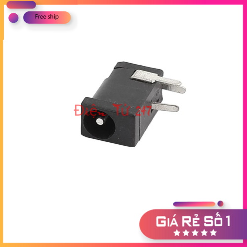 Jack nguồn dc cái 3.5x1.3mm chân hàn