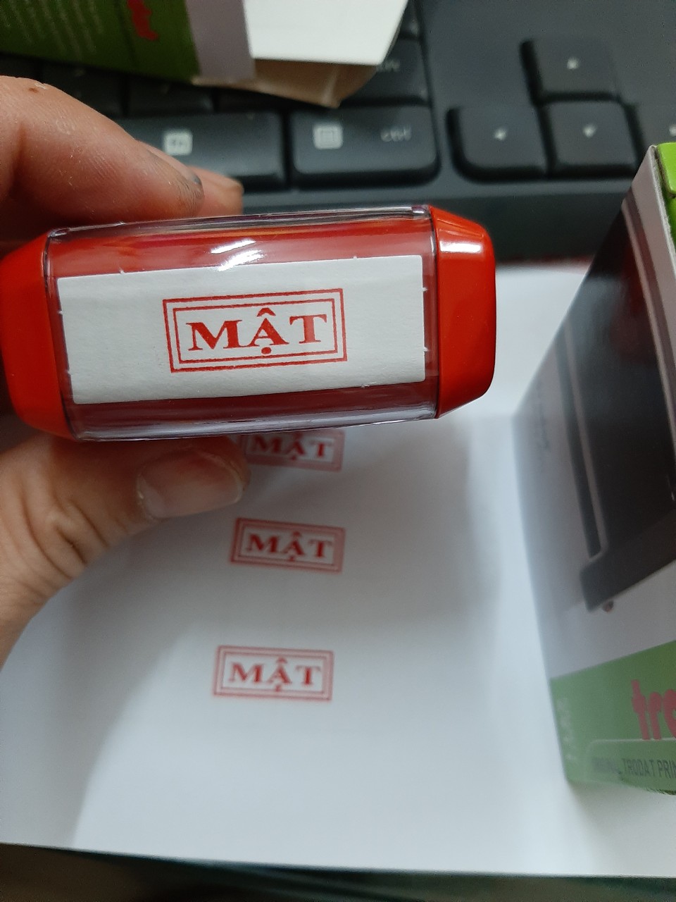 Con dấu MẬT (Chuẩn thông tư 24 BCA)