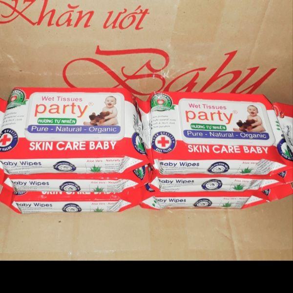 Combo 10 khăn ướt PArty 80g