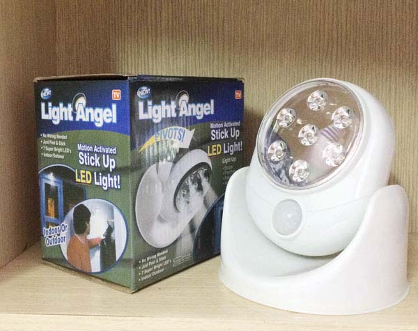 Đèn LED cảm ứng sáng tối light angel(Trắng)