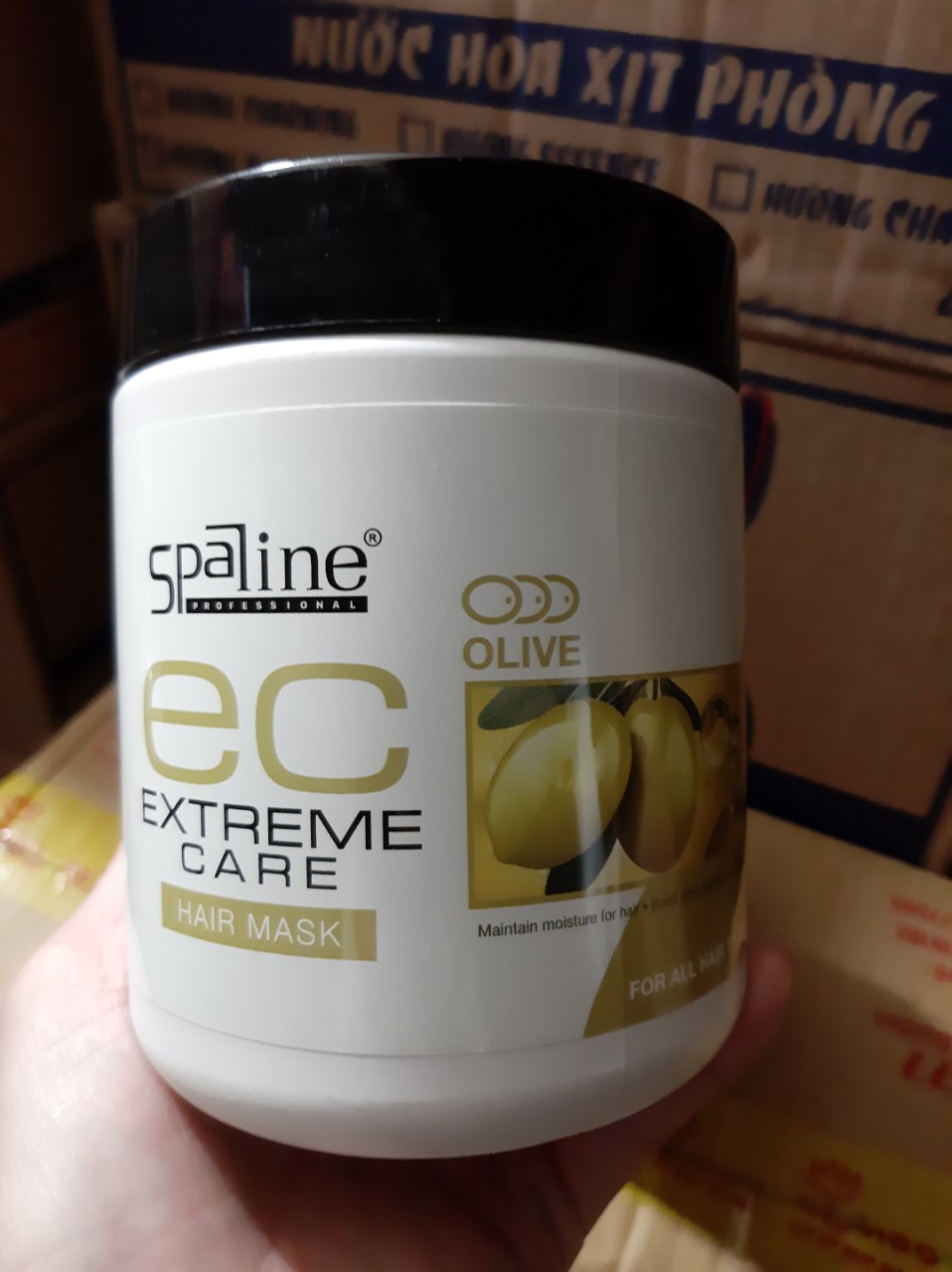 Mặt Nạ Chăm Sóc Tóc SPALINE EC EXTREME CARE 600ML