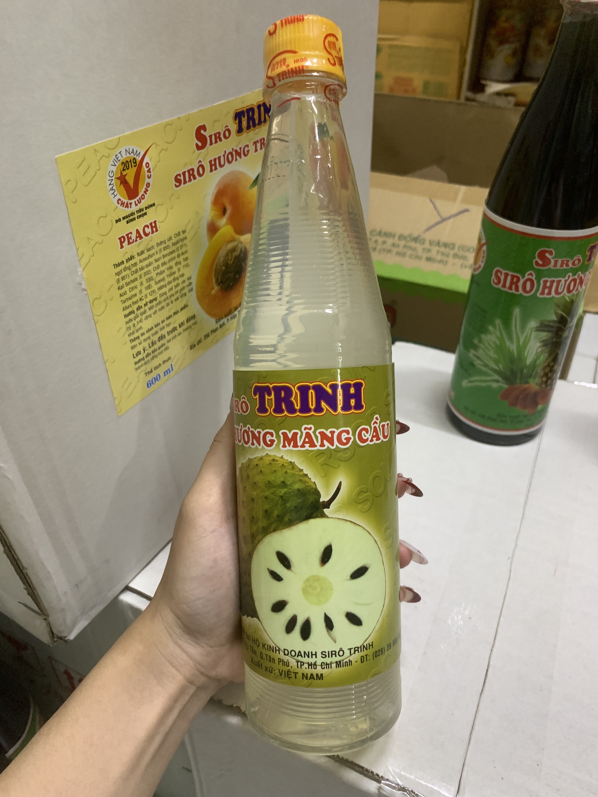 Siro Trinh đủ mùi 600ml