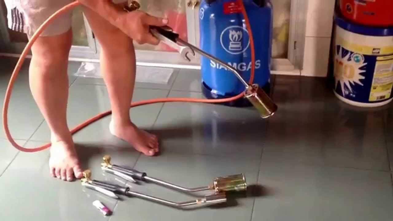 Đuốc khè dây 5m KOVIE đầu khò phi 60mm
