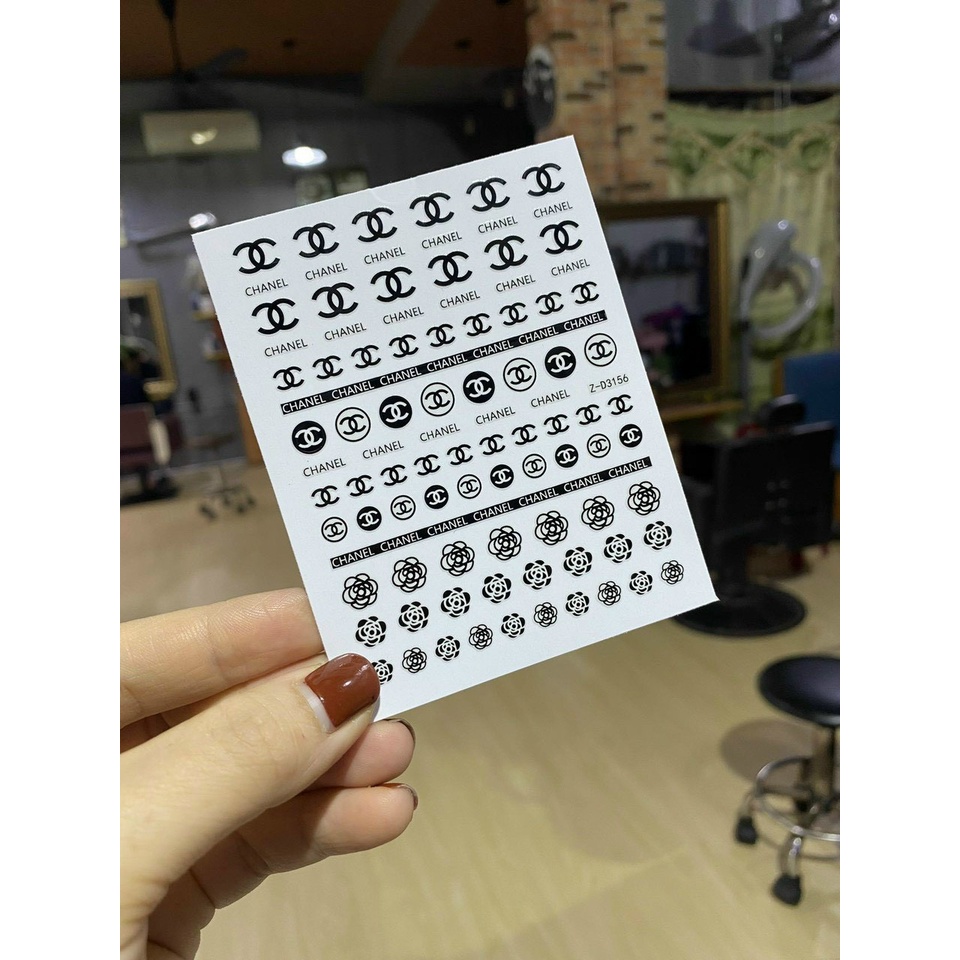 Sticker Hìnnh Môi Dán Móng Tay Nail Mi Mẫu Mới Về