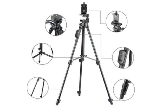 Gậy tripod 3388 kèm nút bluetooth
