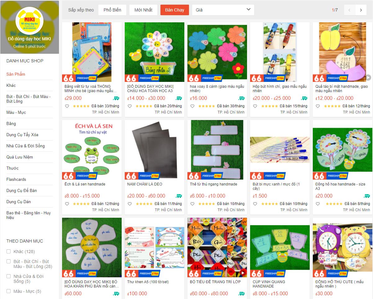 Combo bảng nhóm số (nhóm 1 đến nhóm 6) (Đồ Dùng Dạy Học)