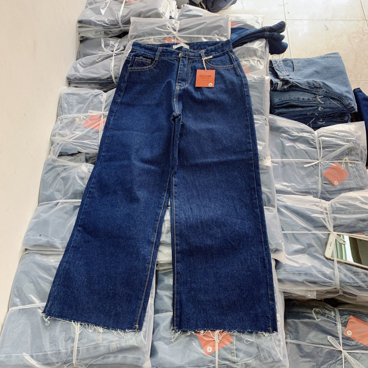 [HCM]QUẦN BAGGY JEAN NỮ ỐNG RỘNG HÓT 2020 JULYSHOP94 MS821