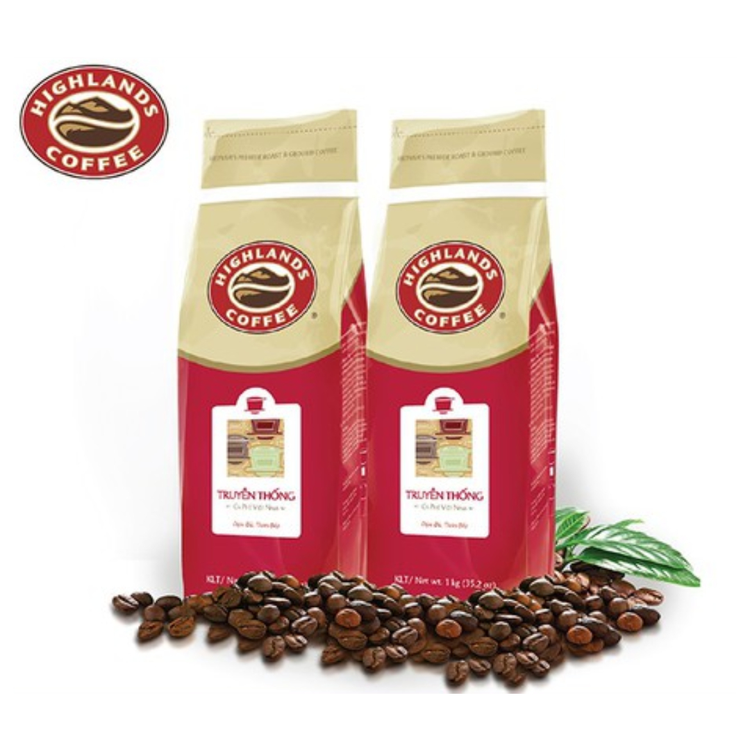 [Combo2] Cà Phê Truyền Thống Highlands Coffee 1kg