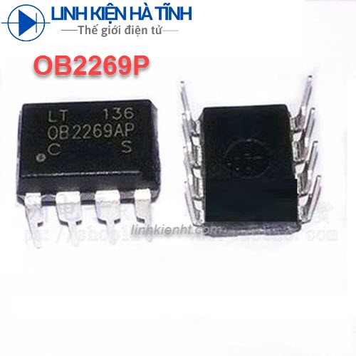 Ic nguồn ob2269ap ob2269 dip-8 mới chính hãng