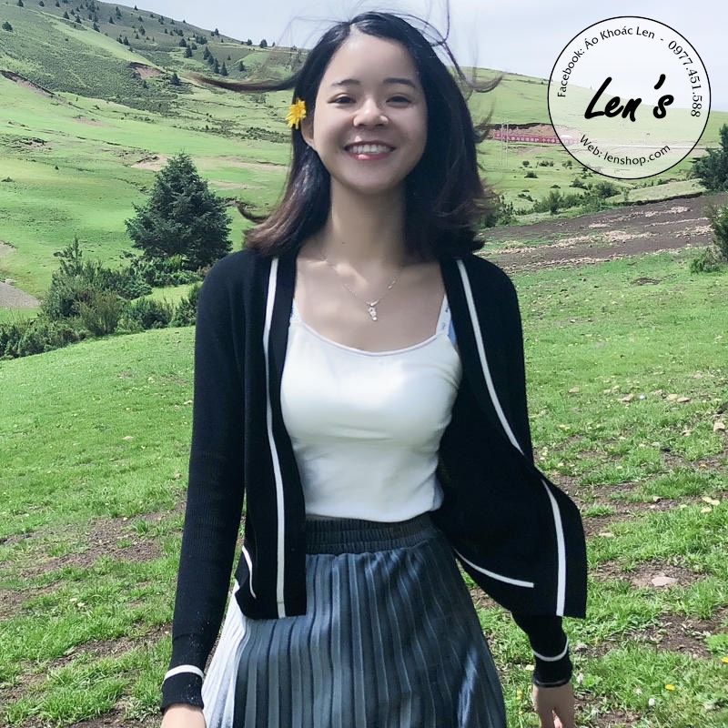 ÁO KHOÁC CARDIGAN MỎNG VIỀN