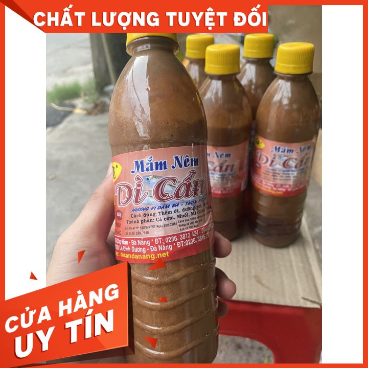 1 chai mắm nêm Dì Cẩn - Đặc sản Đà Nẵng