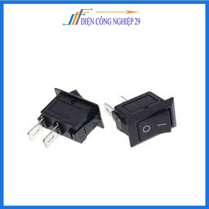 Công Tắc Bập Bênh KCD1-11 2 Chân 3A-250V