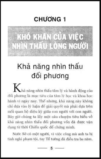Sách -  Nhìn Thấu Lòng Người - PD - Newshop